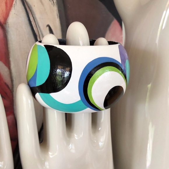 MOD WOMEN'S WOOD BANGLE BRACELET - Picture 4 of 8